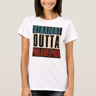 Raka Outta Philadelphia Pennsylvania PA USA T Shirt
