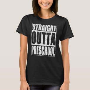 Raka Outta Preschool School Studenten T Shirt