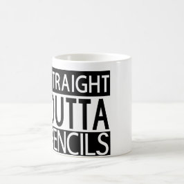 Raka Outta ritar muggen Kaffemugg