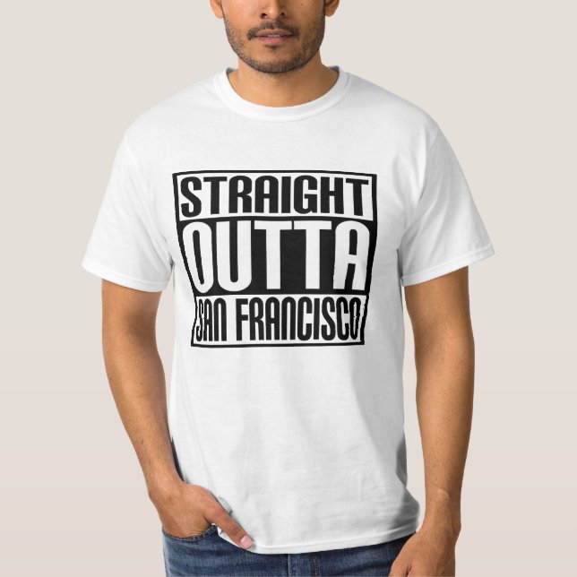 Raka Outta San Francisco T-shirt (Framsida)