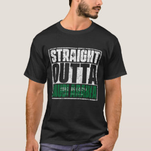Raka Outta Saudiarabien Flagga T Shirt