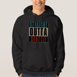 Raka Outta Seattle Washington WA USA Hoodie