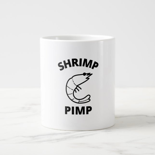Räka pimp jumbo mugg (Framsidan)