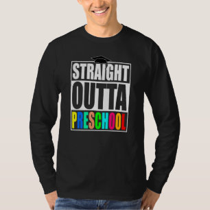 Raka proskolebarn före skolutbildning t shirt