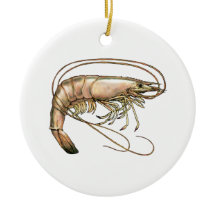 Räka - räkafärgillustration