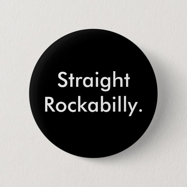 Raka Rockabilly knäppas Knapp (Framsida)