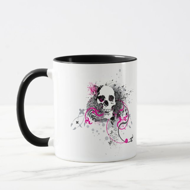 raka snörvda pilar. mugg (Vänster)