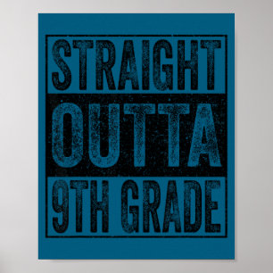Raka ur 9:an klass 2026 examen nionde klass poster