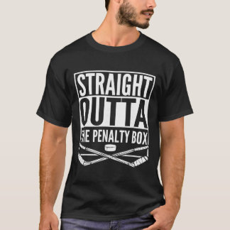 Raka ur Straffboxen Hockeyspelare Present T Shirt