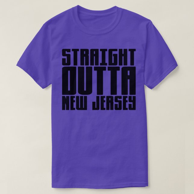 Raka utanför New jersey 1 T Shirt (Design framsida)