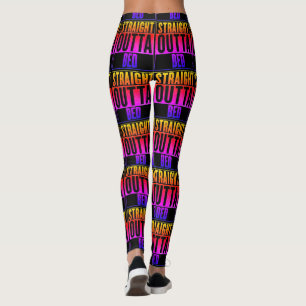 Raka utgående benbalar leggings