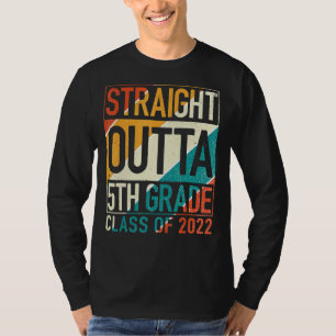 Raka utlandet 5:e Klass Underbara Studenten T Shirt