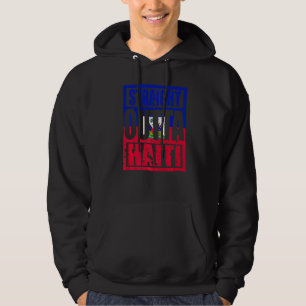 Raka utlandet Haiti Retro Haiti Hoodie