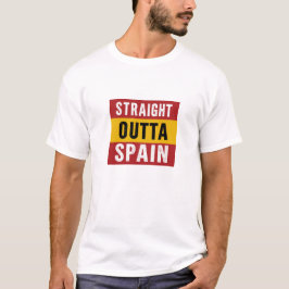 Raka utlandet Spanien T Shirt