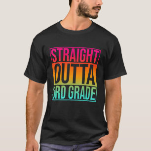Raka utlandet tredje Klass tredje Klass tillbaka t Shirt