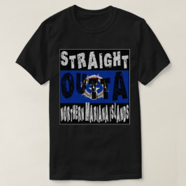 Raka utomeuropeiska öar i Nordmarianerna T Shirt