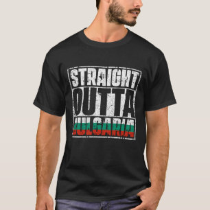 Raka utställningen Bulgarien Flagga T Shirt
