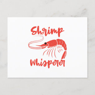 Räka Viskaren Seafood Signalkräftor Hummer Present Meddelande Vykort