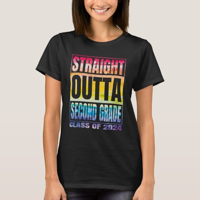 Raka yttre Klass klass 2024 andra Klass G T Shirt (Framsida)