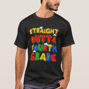 Raka yttre Klasserna gamer Back to school T Shirt