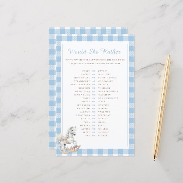 Rakande häst, skulle hon hellre se babyskammor? (Fram/Back In Situ)