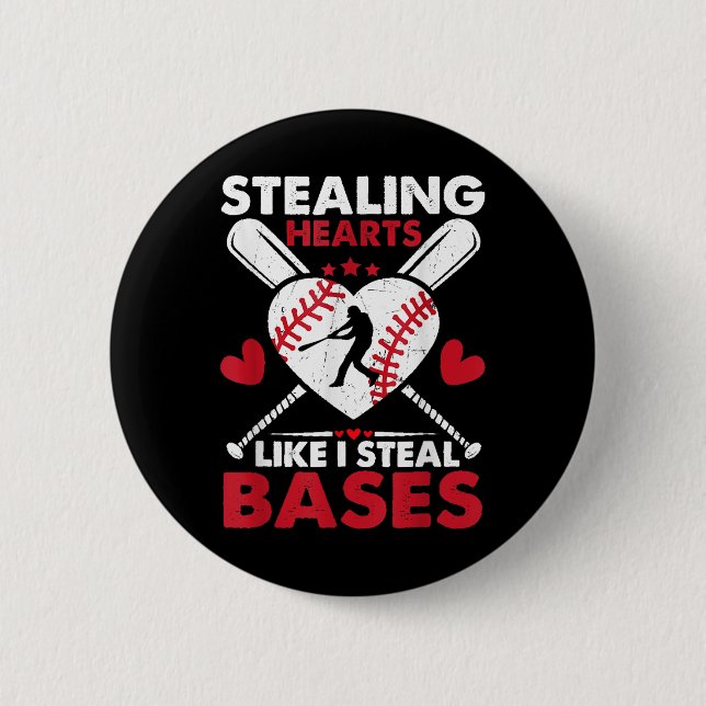 Rakande hjärtan som jag Steal Bases, Softball Base Knapp (Framsida)