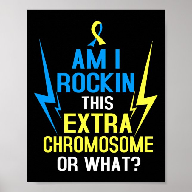 Rakar jag Extra-kromosomen eller vilken Roligt Tri Poster (Framsidan)