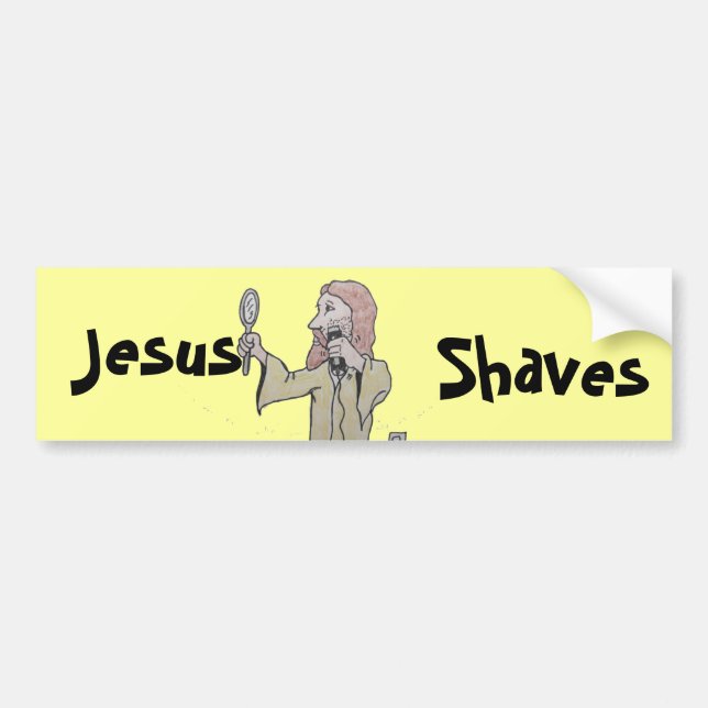 , Rakar Jesus, bildekalet Bildekal (Framsidan)