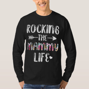 Rakar mammy Life-familjen som matchar Mor Da T Shirt