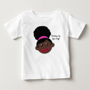 Rakar min Afro Puff! Natural Kids Hair T Shirt
