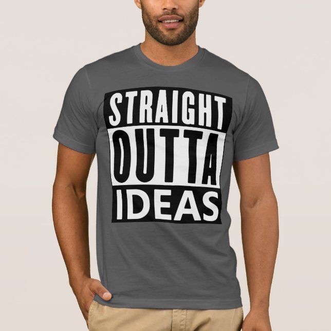 Rakare Outta Ideas Urban Camouflage Shirt Tee Shirt (Framsida)