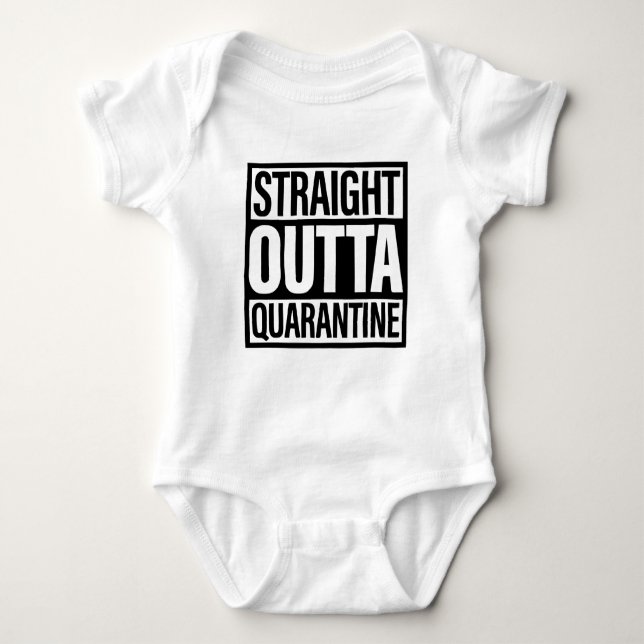 Rakare Outta Quarantine T Shirt (Framsida)