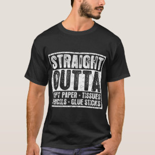 Rakare Outtaliga Kopiera Papprare blyertspennskjor T Shirt