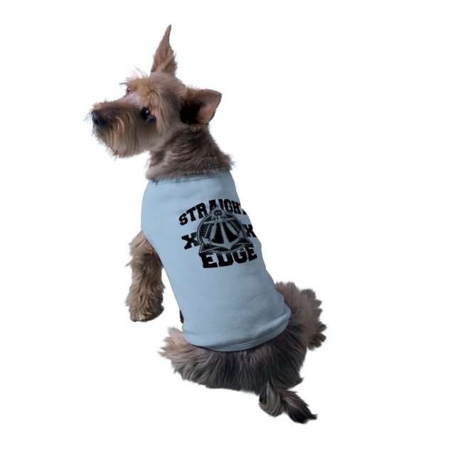 Rakare skjorta av Doggie Ringer, kompass, Kant Husdjurströja (Baksidan)