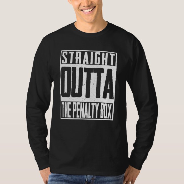 Rakare slut på straffboxen Alla hjärtine T Shirt (Framsida)