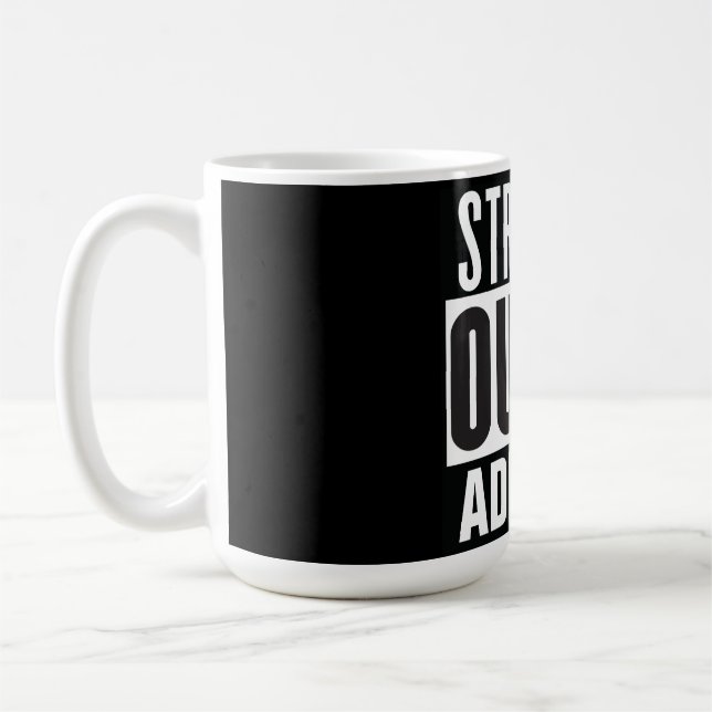 Rakare utdrag lägg till text kaffemugg (Vänster)