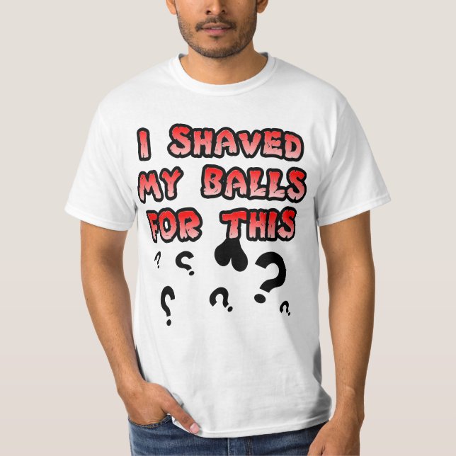 Rakat för detta t-shirt (Framsida)