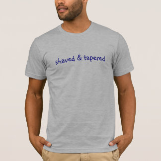 rakat och avsmalnat t-shirt