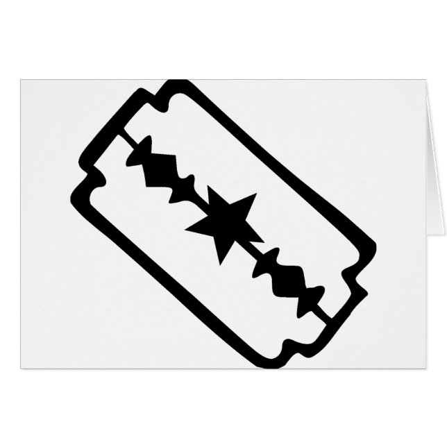 Rakblad Hälsningskort (Framsidan Horizontal)