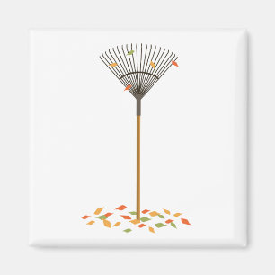 Rake Träd Magnet