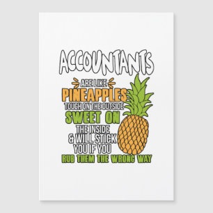 Räkenskaperna är som ananas.