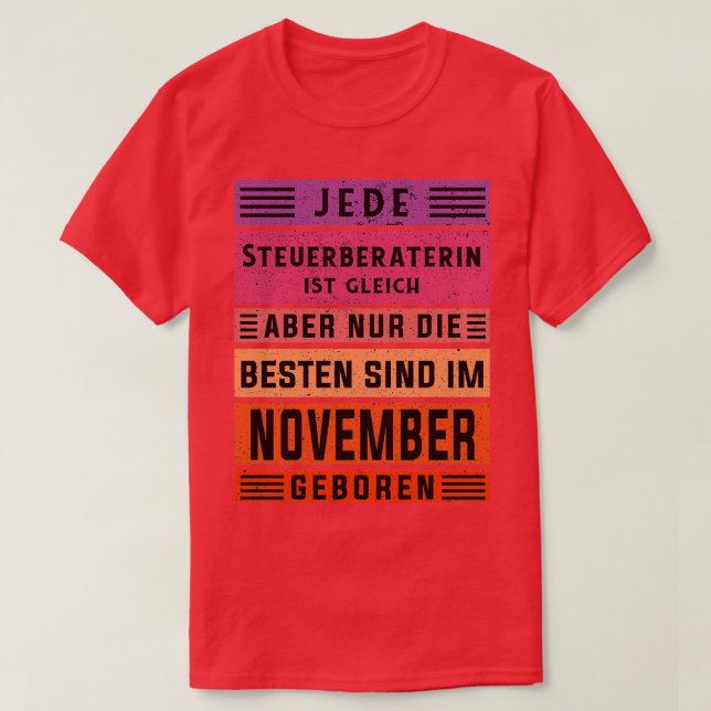 Räkenskapsförare födelsedag, född revisor 2 t shirt (Design framsida)