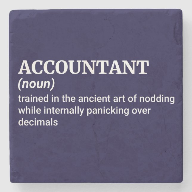 Räkenskapsförare för kontor stenunderlägg (Framsidan)