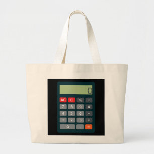 Räkenskapsförare för matematisk matematisk matemat jumbo tygkasse