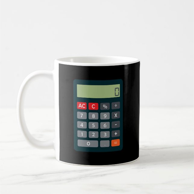 Räkenskapsförare för matematisk matematisk matemat kaffemugg (Vänster)