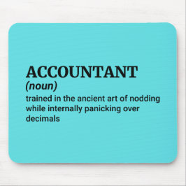 Räkenskapsförare på arbetsplatsen - Behålla och fi Musmatta
