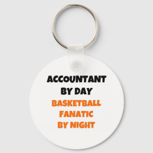 Räkenskapsförare per dag Basketball Fanatic per na Nyckelring
