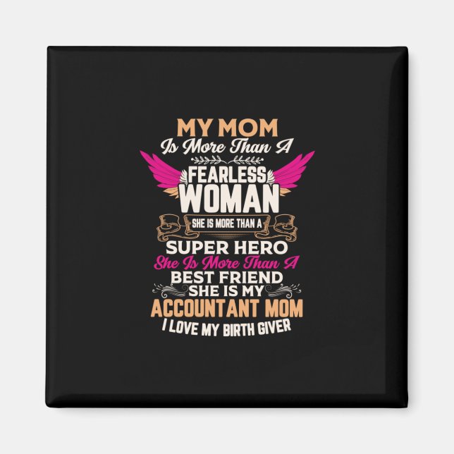 Räkenskapsföraren Gift | Hon är min revisor Mamma Magnet (Framsidan)