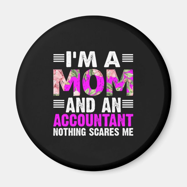 Räkenskapsföraren Gift | Jag är Mamma och revisor Magnet (Framsidan)