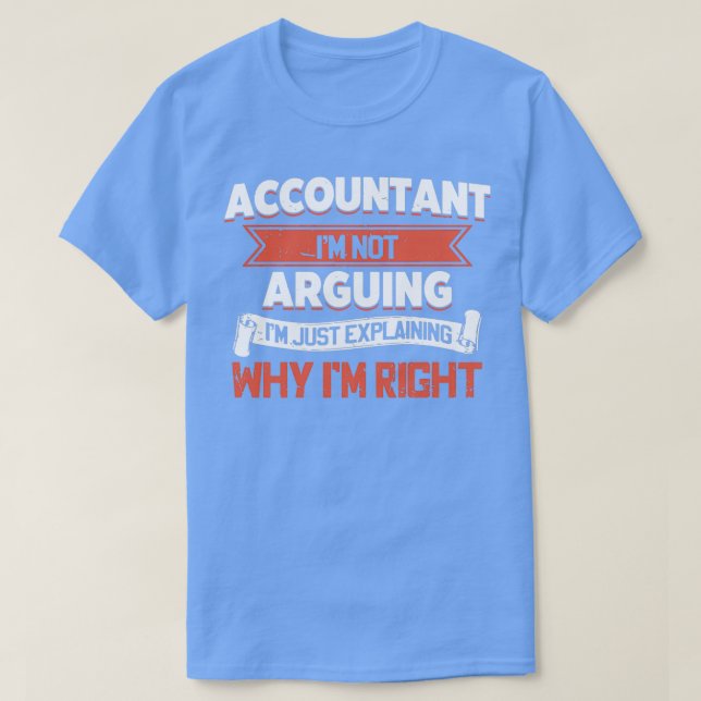 Räkenskapsföraren Ix27m som inte anger Ix27m bara  T Shirt (Design framsida)